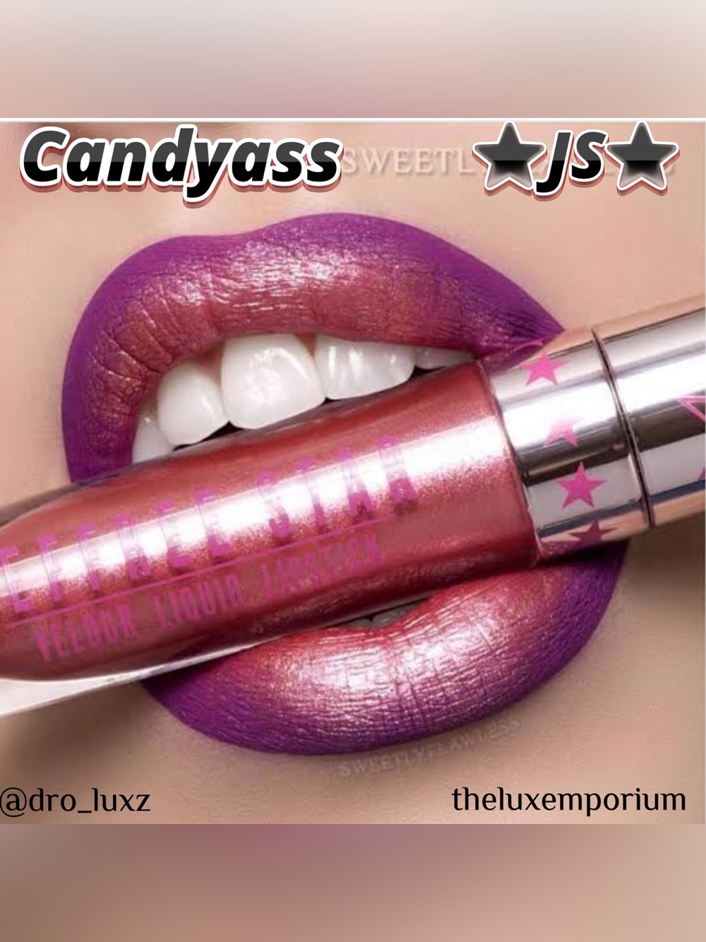 Rare Jeffree Star Cosmetics Velour Liquid Lipstick in Candy Ass